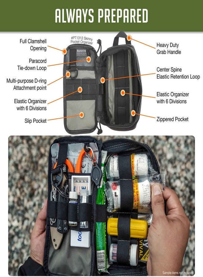 Maxpedition Skinny Pocket Organizer (Black), One Size - Image 5