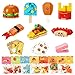 SKINOSM Valentines Day Cards for Kids 28 PCS Dessert Block Valentines Day Gifts Cards with 7 Designs Block Set for School Exchange Party Favors - Image 3