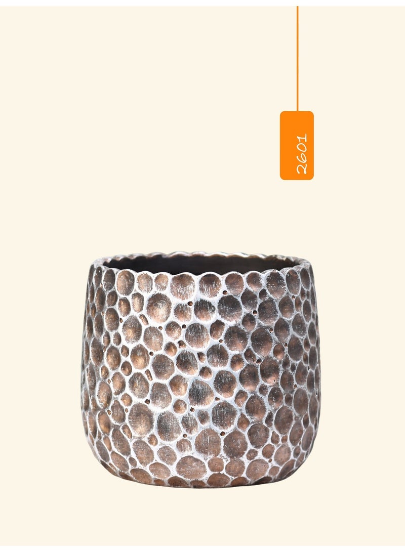 High-Quality Artificial Bamboo Tree (90cm) with Bubble-Textured Cement Planter (24×21cm) – Refined Tabletop Set for Everyday Spaces - Image 3