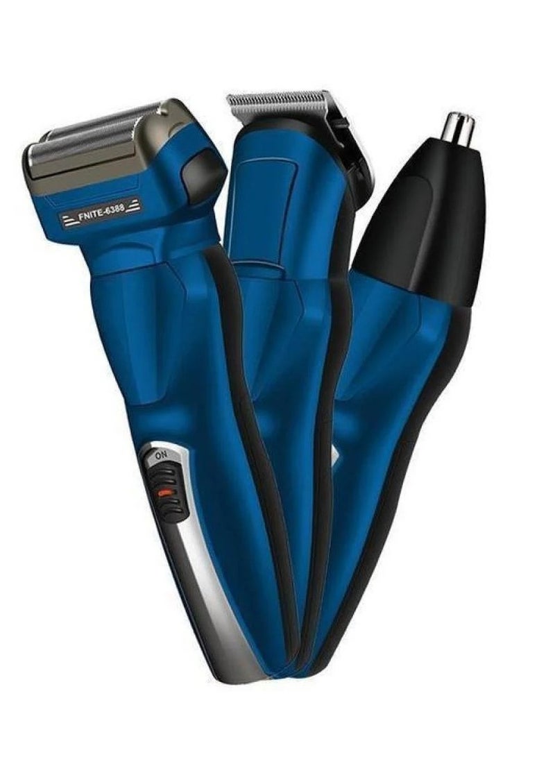 DENX DX1339 Electric Shaver (3 in 1) with USB Rechargeable Battery - Image 1