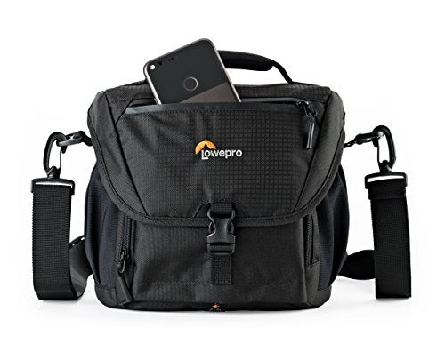 Lowepro LP37121, Nova 170 AW II Camera Bag, Fits DSLR with 24-105mm Attached Lens, Compact Photo Drone, 1-2 Additional Lenses, Flash, Black - Image 2