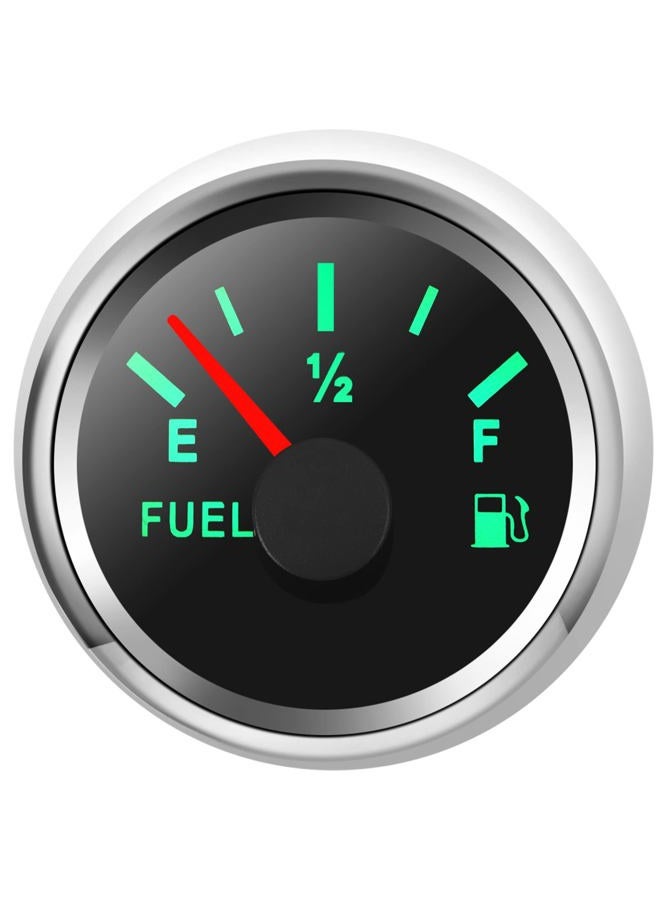 Rupse 2" Fuel Level Gauge 8 Color Backlight 5 Signals Adjustable 0-190ohm,0-180ohm,10-180ohm,240-33ohm,240-30ohm,Fuel Gauge Kit for Boat Car RV Truck Vehicle Motorcycle - Image 1
