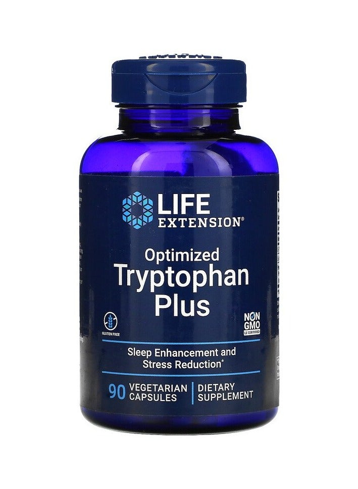 تريبتوفان بلس المُحسَّن، 90 كبسولة نباتية