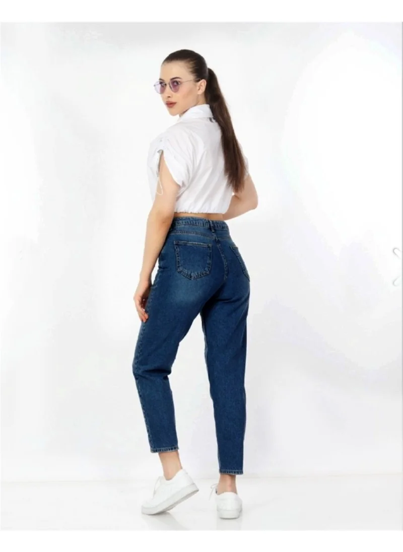 Cedy Denim Women High Waist Soho Boyfriend Jeans C599