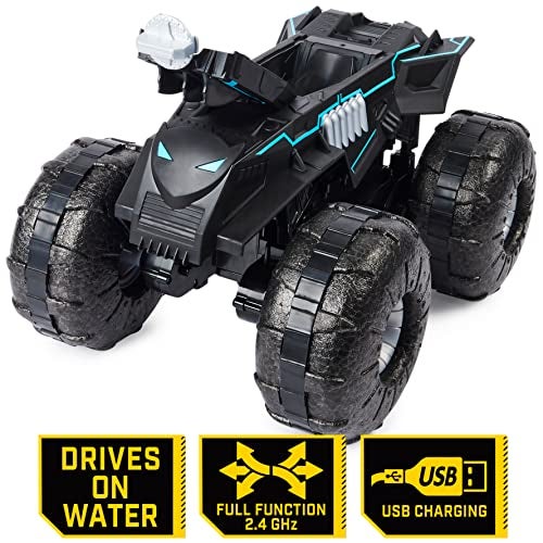 DC Comics DC Batman, All-Terrain Batmobile Remote Control Vehicle, Water-Resistant Batman Toys for Boys Aged 4 and Up - Image 4