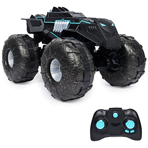 DC Comics DC Batman, All-Terrain Batmobile Remote Control Vehicle, Water-Resistant Batman Toys for Boys Aged 4 and Up - Image 1