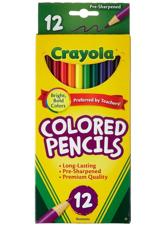 Crayola Colored Pencils 12 Color [Set Of 3] - Image 1