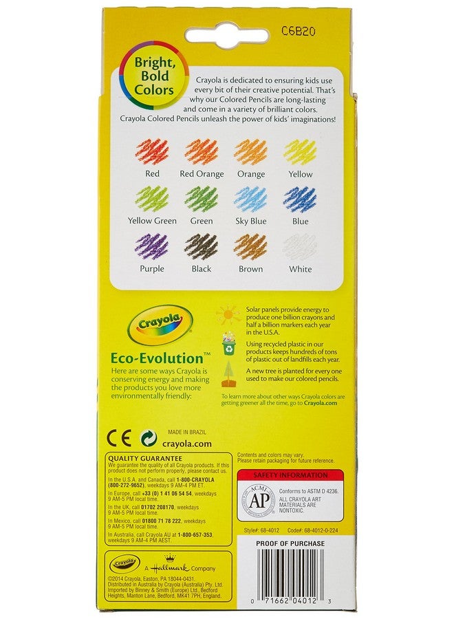 Crayola Colored Pencils 12 Color [Set Of 3] - Image 3