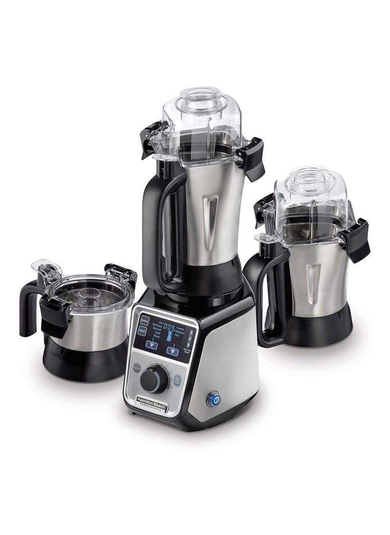 4-in-1 Mixer Grinder Blend & Juicer - Commercial-Grade 1400W, 3 Leakproof Jars For Wet and Dry Use Engineered in India & USA