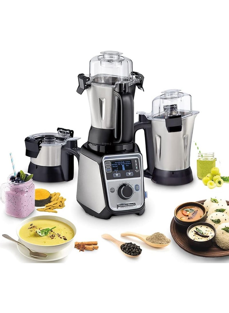 4-in-1 Mixer Grinder Blend & Juicer - Commercial-Grade 1400W, 3 Leakproof Jars For Wet and Dry Use Engineered in India & USA