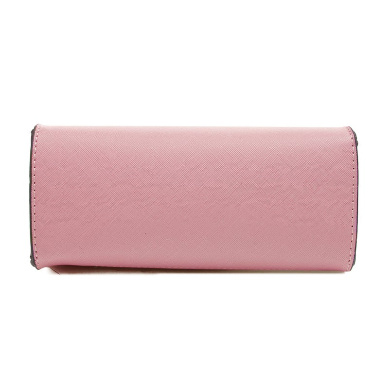 EVVE Women's Evening Bag Party Clutches Mini Satchel Purses Cocktail Prom Handbags with Chain and Lock | PINK - Image 5