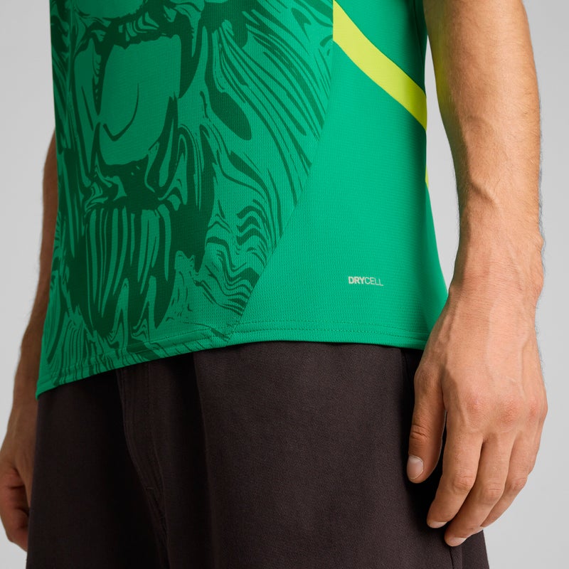 PUMA Senegal 2025 Away Mens Green Jersey Top - Image 5