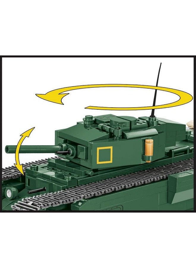 COBI Company Of Heroes 3 Churchill Mk. Iii Tank  - Image 5