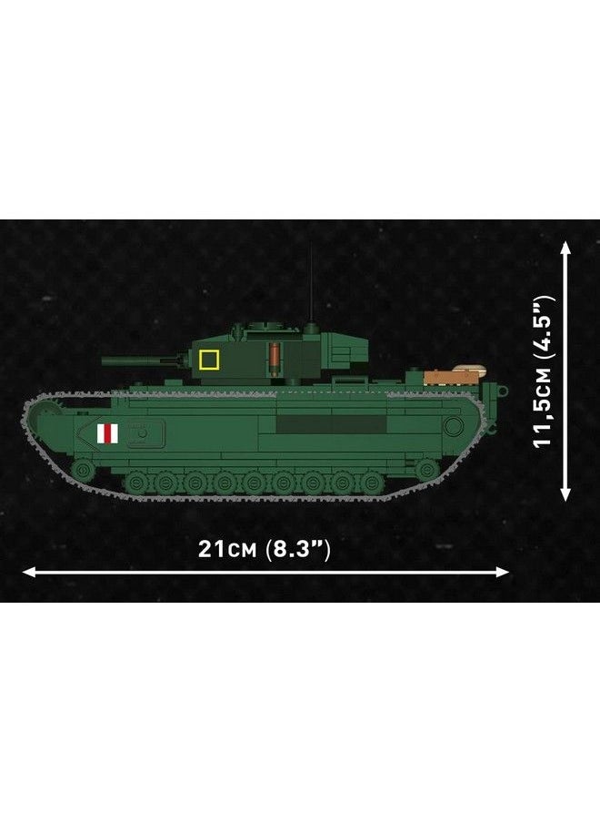 COBI Company Of Heroes 3 Churchill Mk. Iii Tank  - Image 4