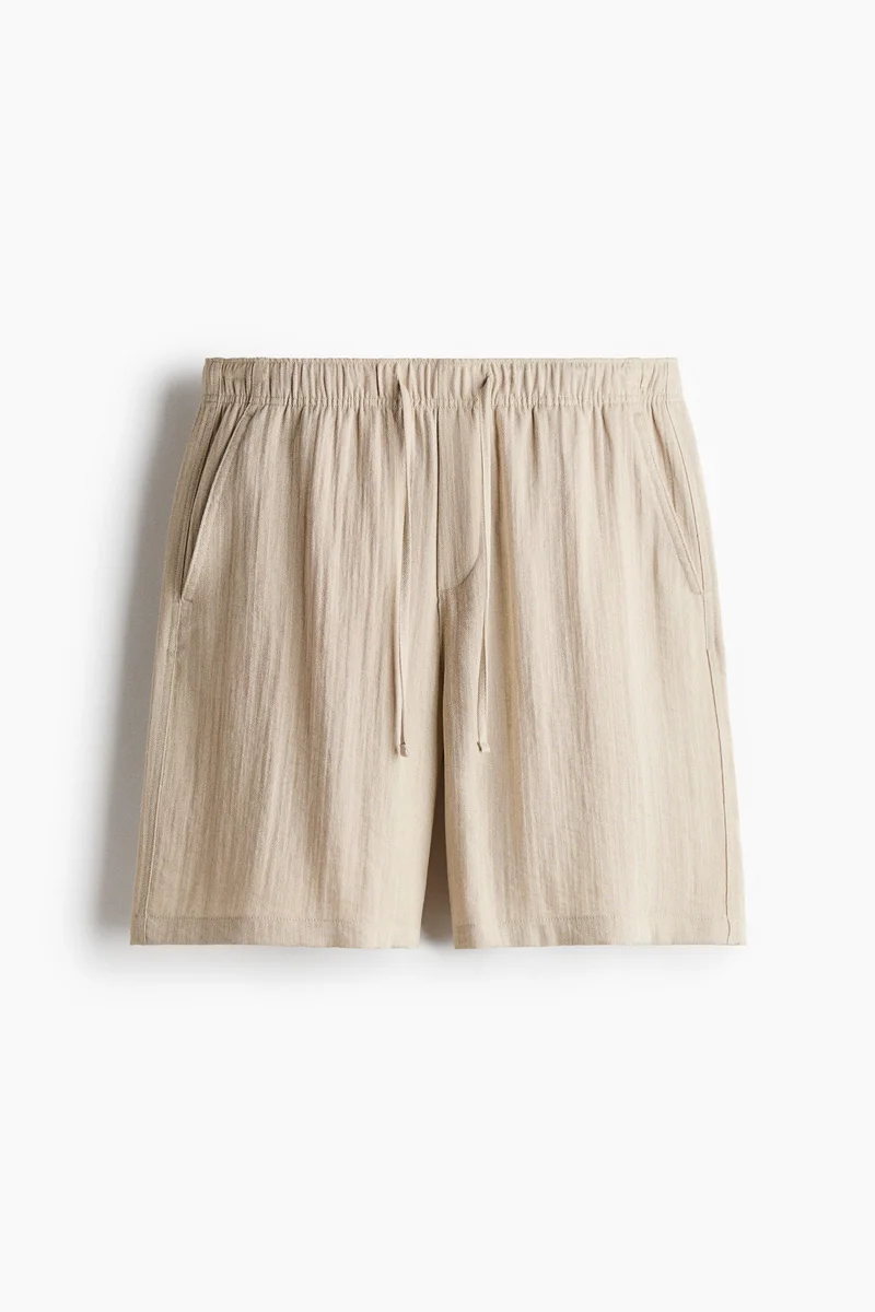 H&M  Loose Fit Cotton shorts for Men | Best Price UAE