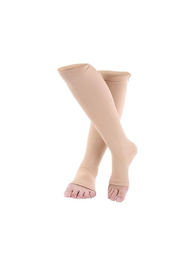 PROMASS Compression Socks, Comfortable Compression Socks, Sports Moderating Varicose Veins Using At Travel (S/M) - Image 1