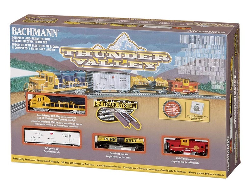 Bachmann Thunder Valley N Scale Train Set for Kids - Image 2