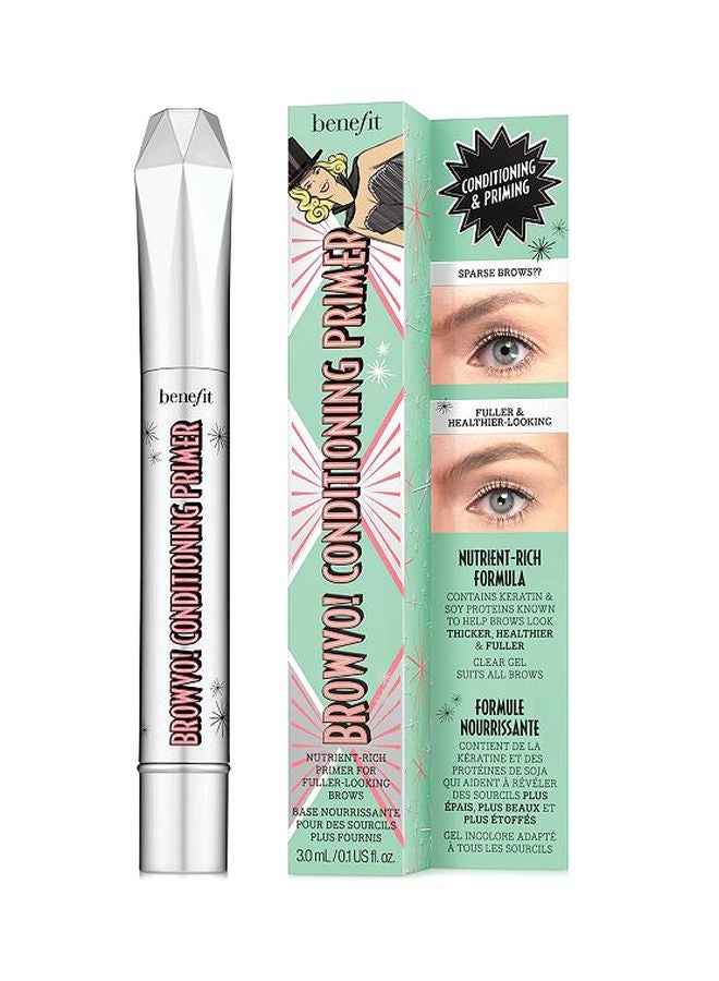 Benefit Cosmetics Browvo Conditioning Eyebrow Primer Clear - Image 3