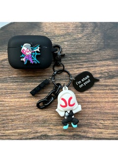 Suitable For Vivo TWS 4 Wireless Bluetooth Headset Protective Cover IQOO TWS 2 Cartoon Silicone Soft Case-Colour:24 Pendants-Model:iQOO TWS 2
