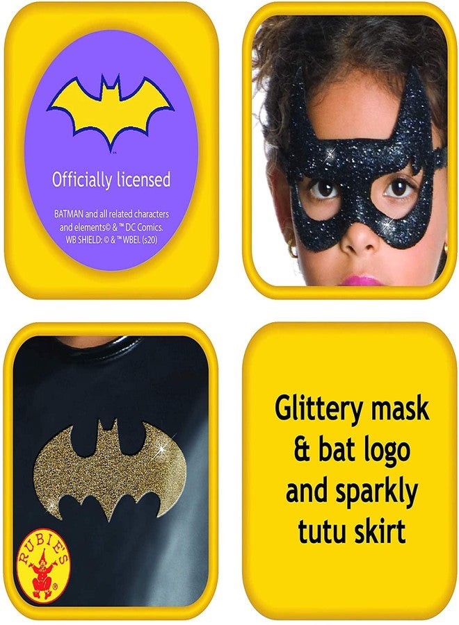 Rubies DC Comics Superheroes: Batgirl Costume Dress for Kids, Girl's Small - Image 2