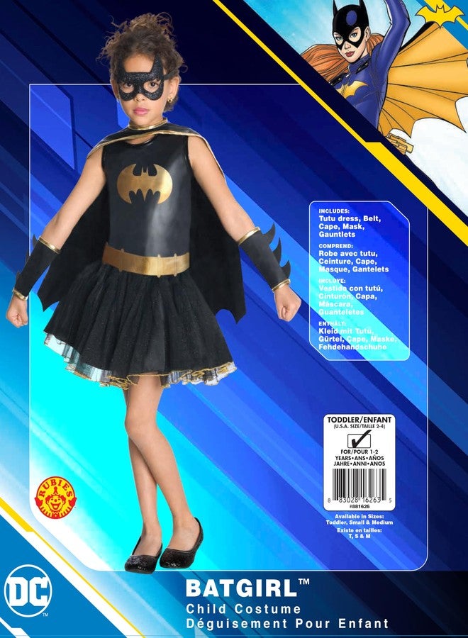 Rubies DC Comics Superheroes: Batgirl Costume Dress for Kids, Girl's Small - Image 3