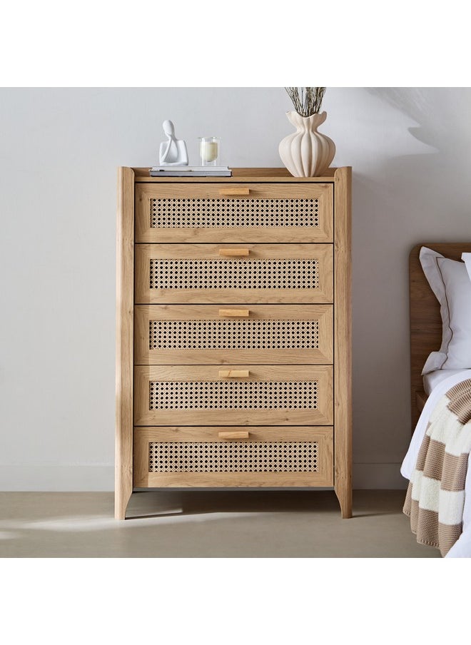 Home Box Java Chest of 5 Drawers 45 x 118.7 x 80 cm  - Image 2