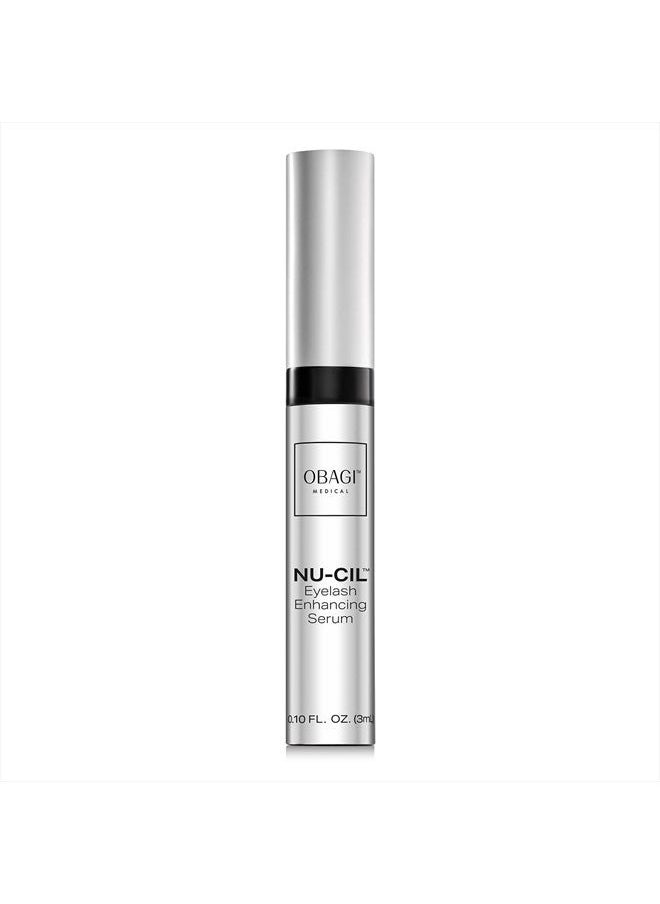 Obagi Medical - Obagi Nu-Cil™ Eyelash Enhancing Serum - Ultimate Eyelash Growth Serum with Hyaluronic Acid - Quick Absorbing, Non-Greasy & Natural Serum for all Skin Types – Ophthalmologist Tested Eyelash Serum - 3ml - Image 1