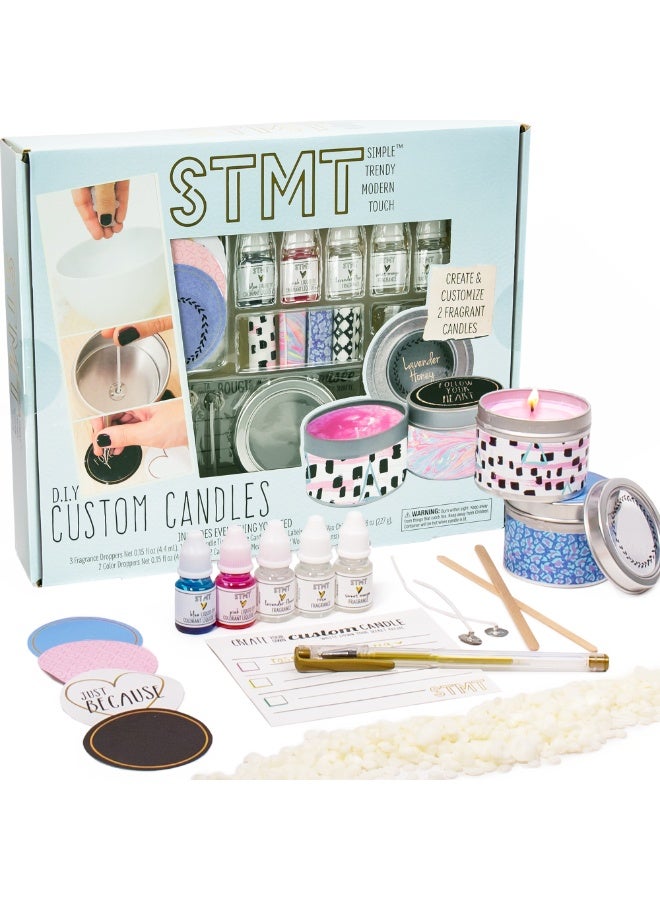 STMT D.I.Y. Custom Candles, Candle Maker Kit, DIY Making Set, Make Your Own Starter Kit for Kids, Ages 8+ - Image 1