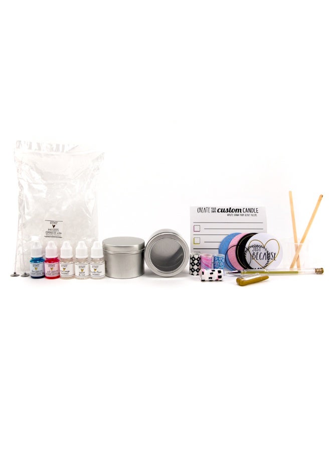 STMT D.I.Y. Custom Candles, Candle Maker Kit, DIY Making Set, Make Your Own Starter Kit for Kids, Ages 8+ - Image 4
