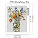 DYAIANGMU Stamping Cross Stitch KitFlower Cross Stitch Kit for Adult Beginners Full Line DIY Cross Stitch Stitching Kit for Home Decor Cross Stitch Patterns 157x118 inches - Image 2
