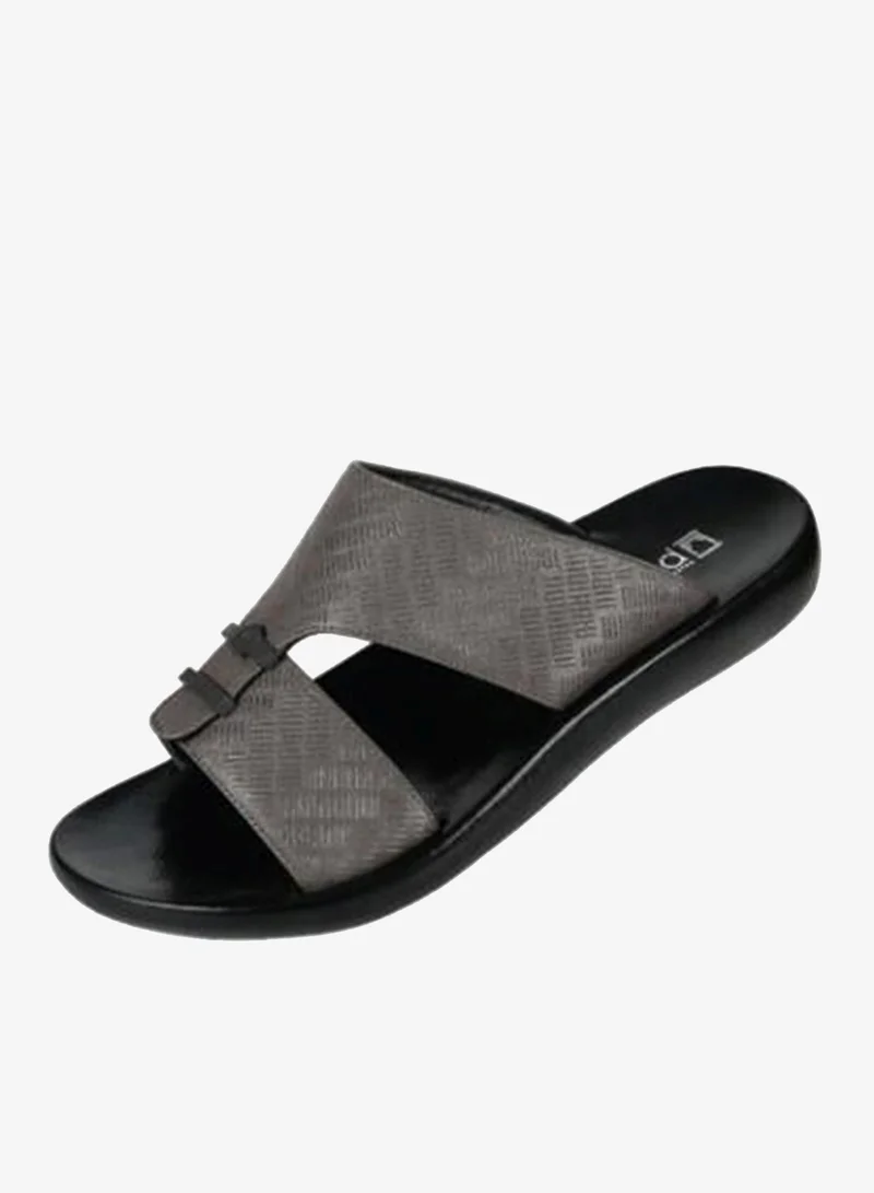 008-3553 Barjeel Mens Arabic Sandals 63073 Grey