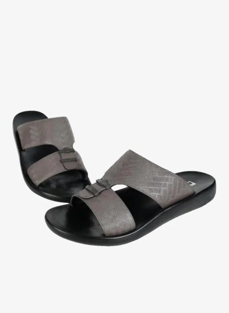 Barjeel Uno Grey 008-3553 Barjeel Mens Arabic Sandals 63073 Grey for Men | Best Price UAE