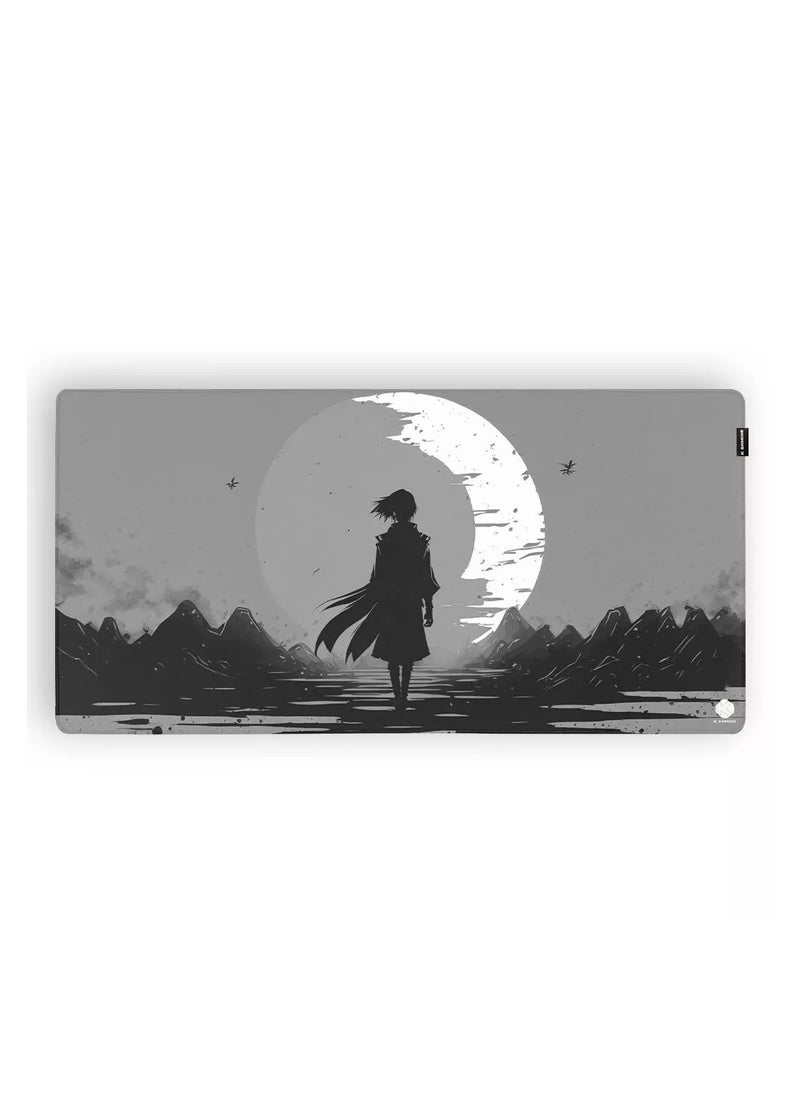 k Gaming Gaming Mousepad XXXL Full Desk Size Glide Moonscape Waterproof with Anti Slip Rubber Base1200 x 600 x 5 MM 