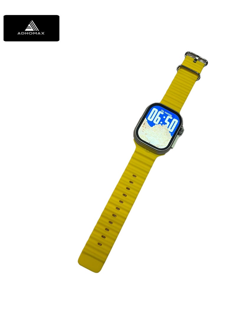 adhomax New T930 Ultra3 smart watch Elegant Design 49MM, NFC, Dynamic Island, 3D stereoscopic, Fitness Tracker, Heart Rate, Calls, Wireless Charging, for IOS, android for men and women - Image 2