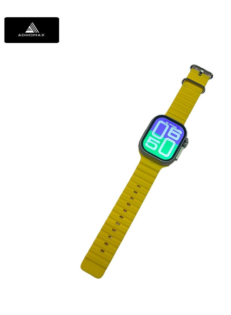 adhomax New T930 Ultra3 smart watch Elegant Design 49MM, NFC, Dynamic Island, 3D stereoscopic, Fitness Tracker, Heart Rate, Calls, Wireless Charging, for IOS, android for men and women - Image 3