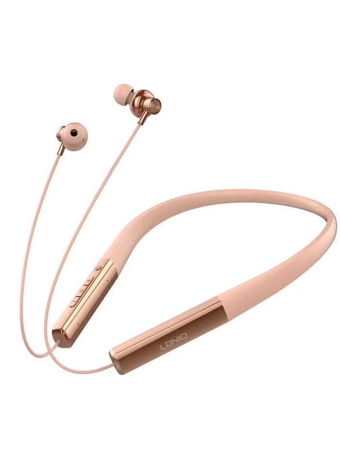ELTRAZONE N01 Colorful Hands-Free Waterproof Wired Stereo Headset – In-Ear Earphones with Microphone, High-Quality Sound, Comfortable Fit, Ideal for Music, Calls & Sports (Pink)  - Image 1