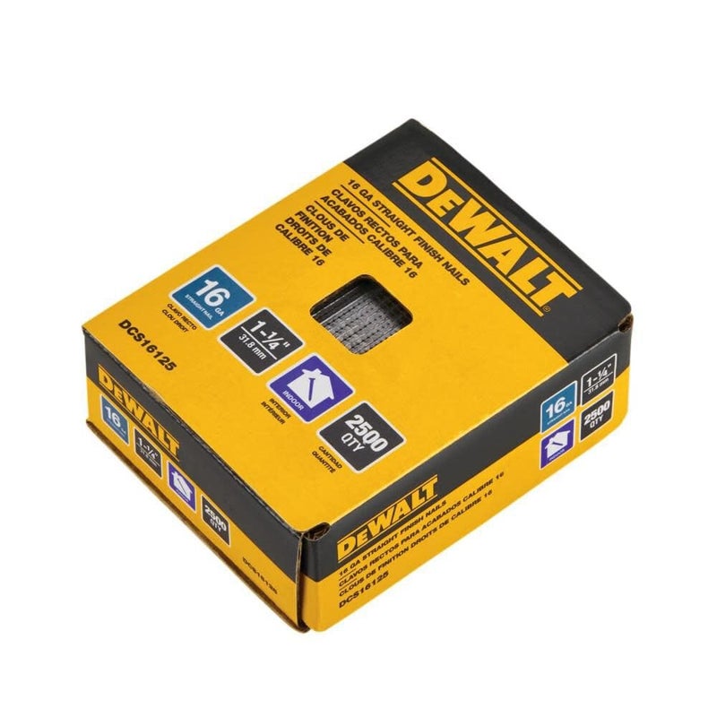 DEWALT Finish Nails, 1-1/4-Inch, 16GA, 2000-Pack (DCS16125) - Image 3