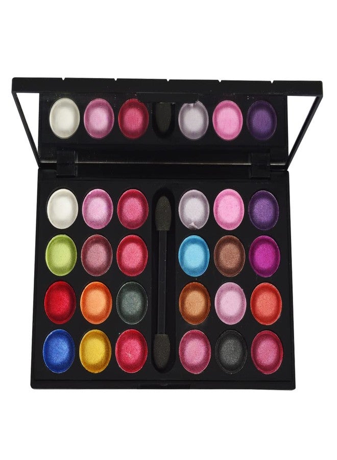 Adbeni 24 Color Glitter Eyeshadow Palette | Long Wearing And Easily Blendable Eye Makeup Palette Matte| All beauty, All the time for everyone | Multicolor-02A 15gm - Image 3