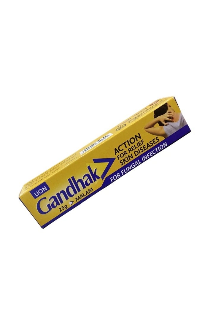 Lion Gandhak Malam 25g (Pack of 2)