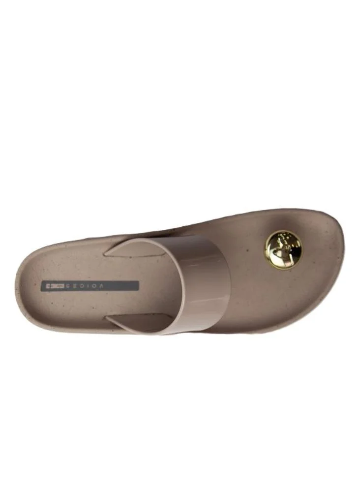Voices Smooth Ball Women'S Anti Slip Sole  Single Strap Sandals - Beige