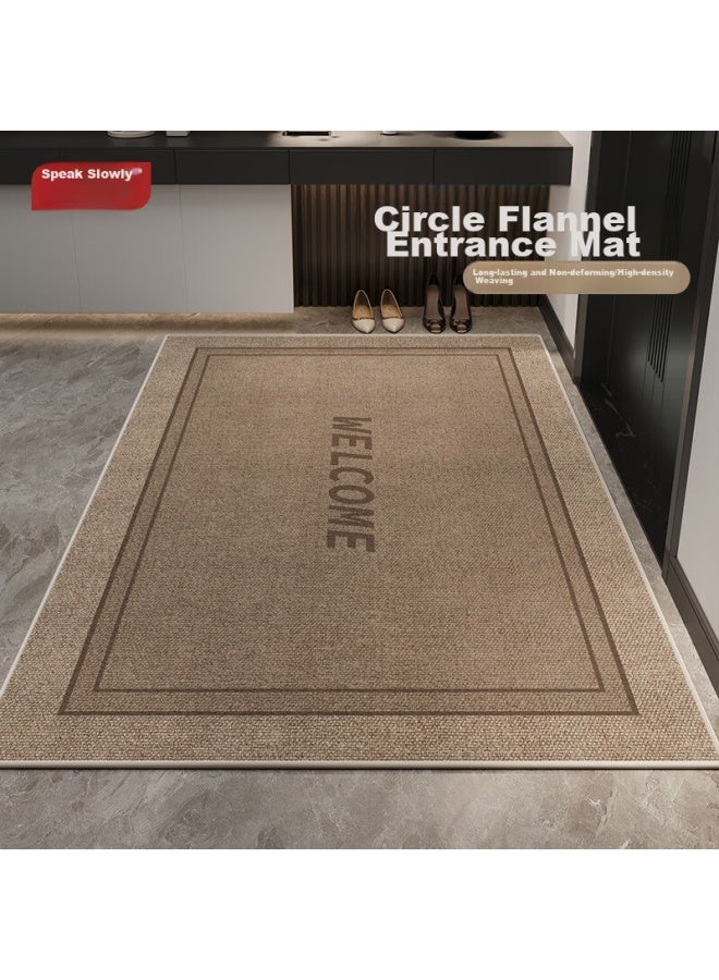 Slowly Say Slowly Enter The Door Mat, Home Use, Cuttable, Dust-removing, Non-slip, Water-absorbing, Entrance Door Mat, Chamo And Love Home, 60*90cm - Image 5