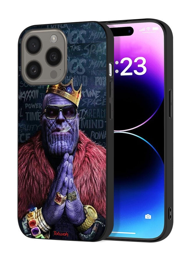 Tolwak Apple iPhone 15 Pro Max Protective Case Cover Thanos Power - Image 1