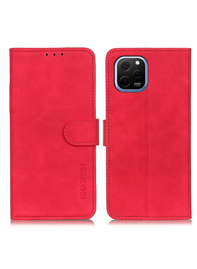 Zaboon Case For Huawei Nova Y61 KHAZNEH Retro Texture Horizontal Flip Leather Phone Case - Image 2