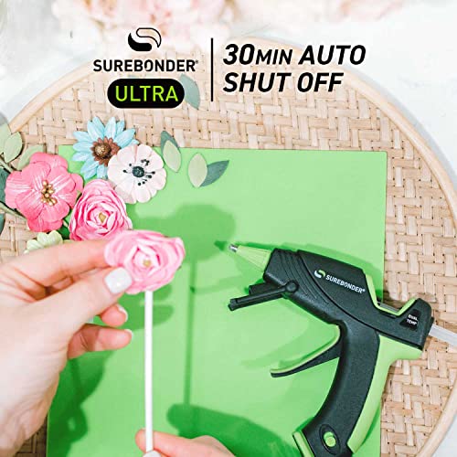 Surebonder Mini Hot Glue Gun with Dual Temperature & Auto Shut Off, 20 Watts for Fast Heating & Consistent Glue Flow, Adjust Temp for Multiple Projects (Ultra Series DT-320F) - Image 4