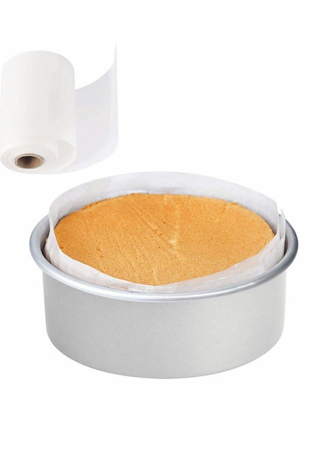 Baking Paper, Nonstick Cake Pan Side Liner Parchment Paper Roll 4in x 164 ft, for and Spring form