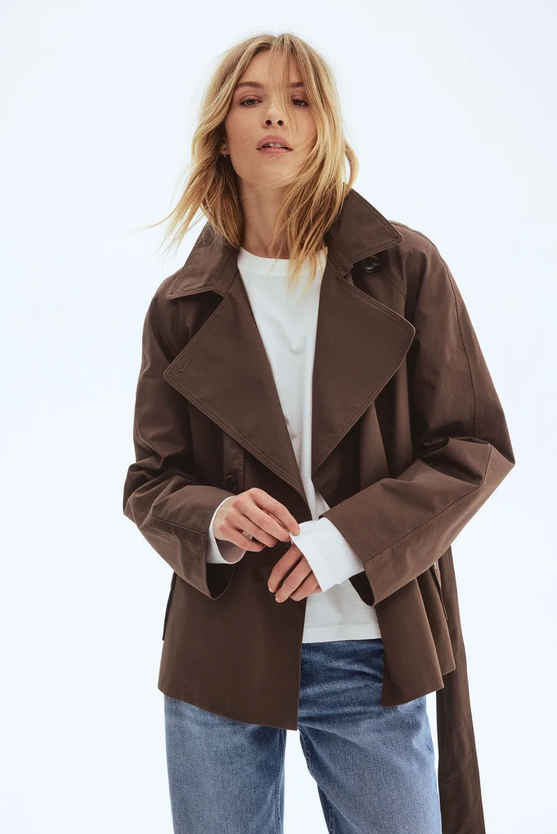 H&M Short trench coat