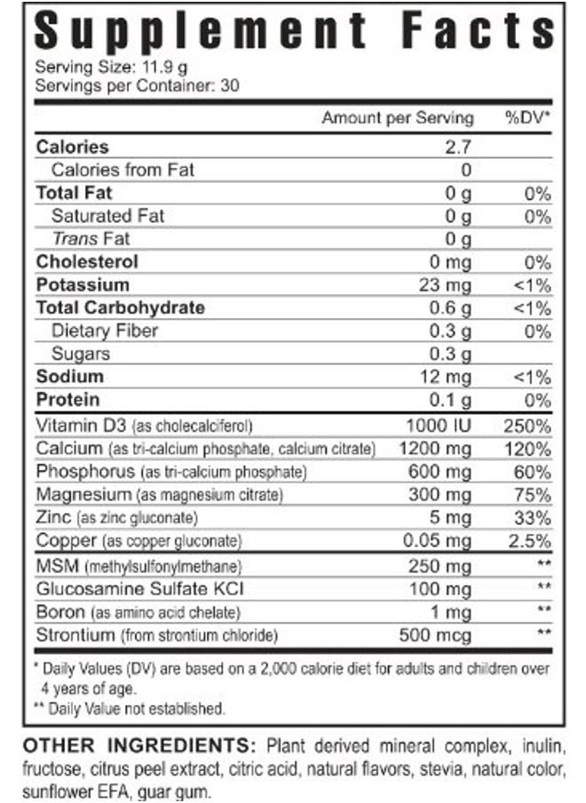 youngevity - Beyond Osteo FX - Tropical Vanilla | Healthy Bone & Joint Support | Multi-Vitamin Powder | 30 Servings (2 Canisters) - Image 1