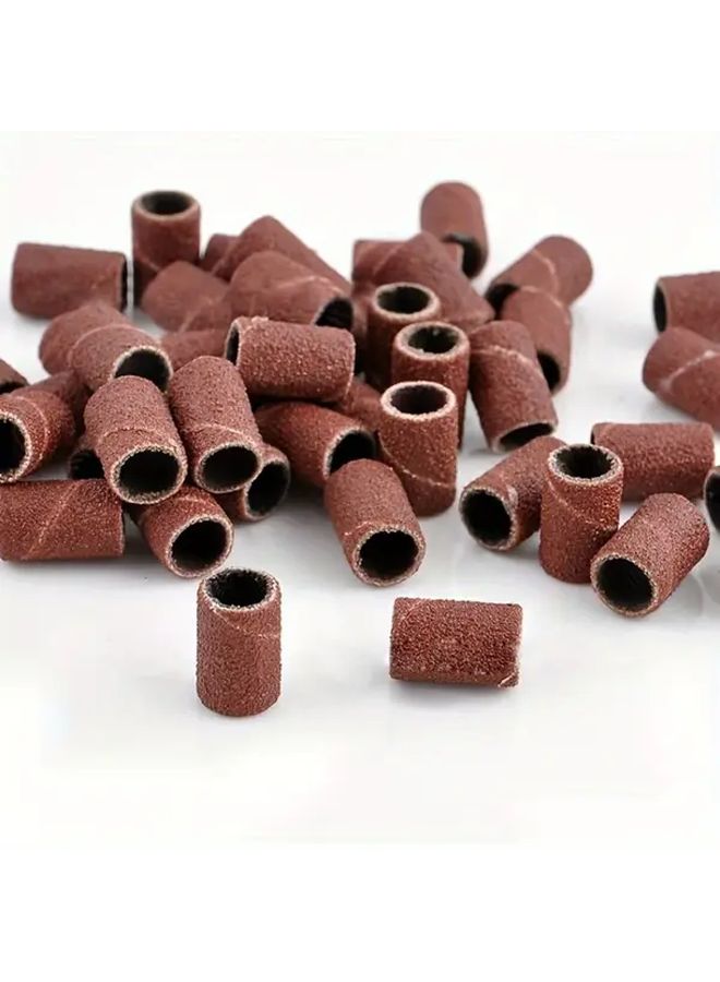 50 قطعة من أعواد سنفرة الأظافر خشونة متوسطة لتصميم الأظافر وإزالة الجلد الميت والعناية بالأظافر والقدمين - Image 3