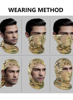 Daytoyz Mask for Adults, Full Face Mask, Camouflage Winter Thermal Cold Weather Outdoors Cover for Men and Women, UV Protection Windproof Hat for Motorcycle Snowboard Cycling Hunting  - Image 4
