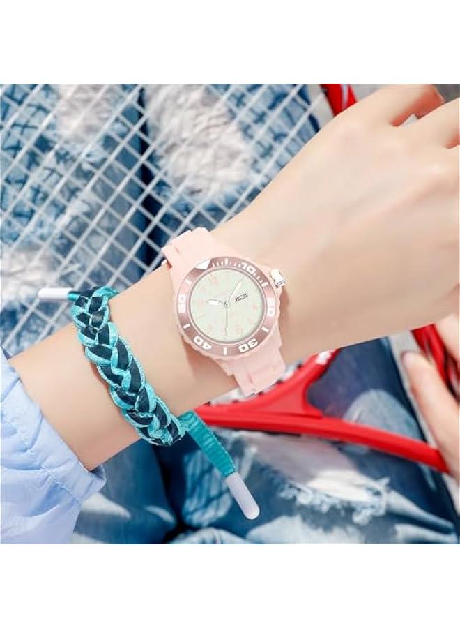 Watches for Women Reloj para Mujer, Waterproof Easy to Read Watch with Second Hand Military Time Ladies Simple Nurse Nursing Date Analog Quartz for Swimming White - Image 4